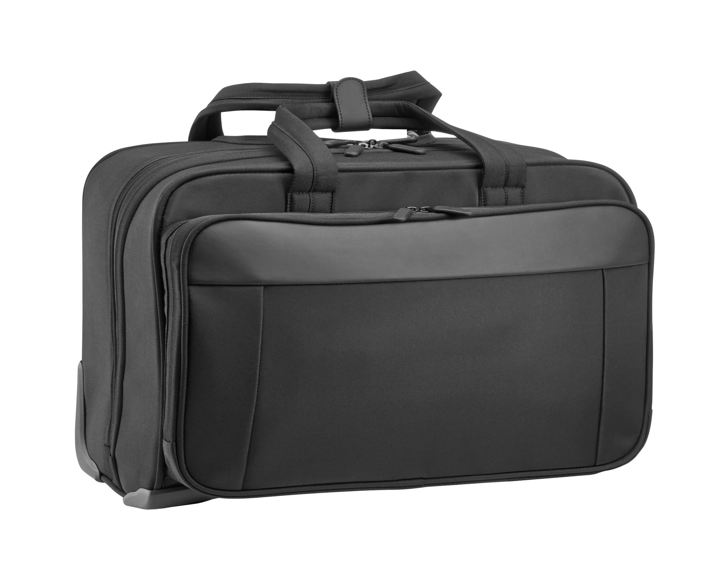 Textile briefcase for laptop